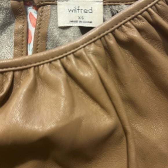 NWOT Women’s Aritzia Wilfred Bateau Neckline Three-Quarter Sleeve Blouse Size XS - Picture 8 of 8